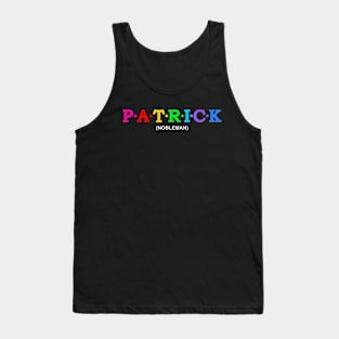 Patrick - Nobleman. Tank Top